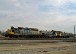 CSX 6346, 1130, & 1154 work the yard